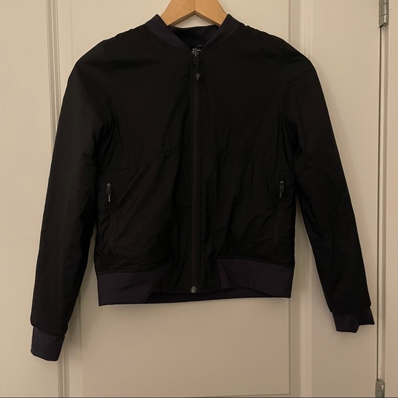 IVIVVA Girl’s black reversible bomber jacket (Sz. 8 ) - Picture 2 of 4